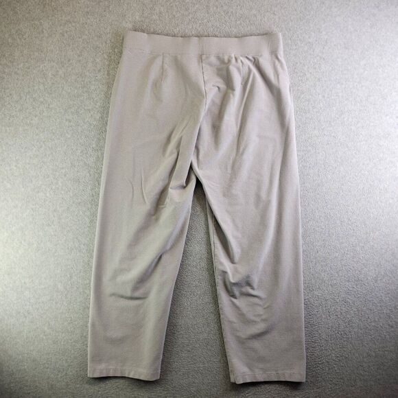 Eileen Fisher Pants Womens XL Gray Stretch Crepe Straight Career Office Work - Picture 14 of 15